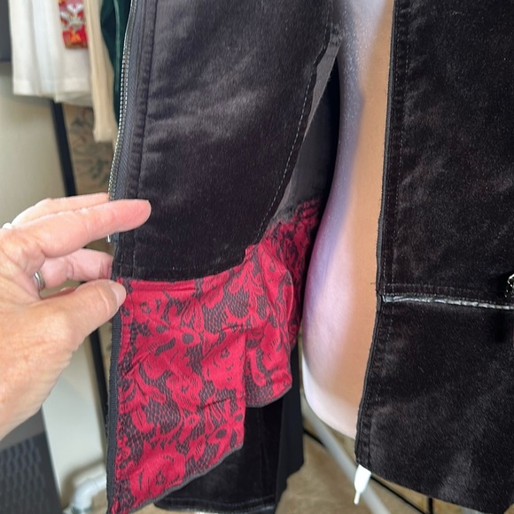 WHITE HOUSE BLACK MARKET MOTO STYLE JACKET SIZE MEDIUM - Picture 9 of 15